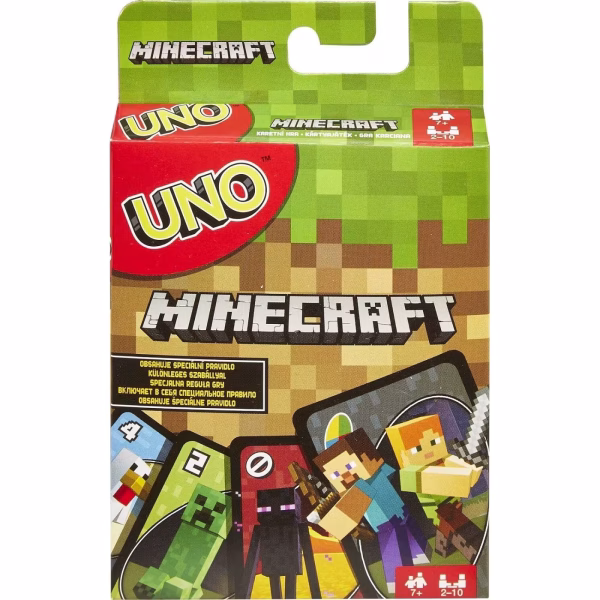 UNO Minecraft Επιτραπέζιο παιχνίδι με κάρτες