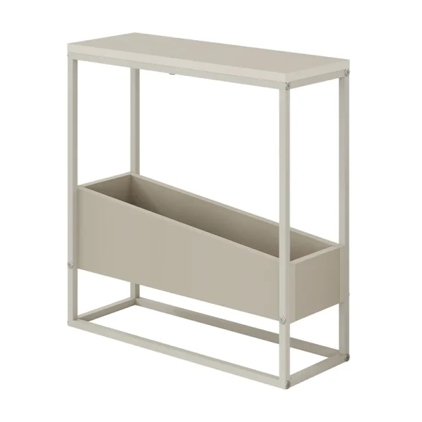 Τραπεζάκι βοηθητικό Lido Megapap χρώμα sandstone 60x22x62εκ. - Image 5